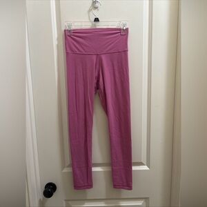 Aritzia TnAction Leggings Womens  Small Purple High Rise Yoga Activewear Gym 24”